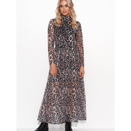 Robe de jour model 170084 Makadamia