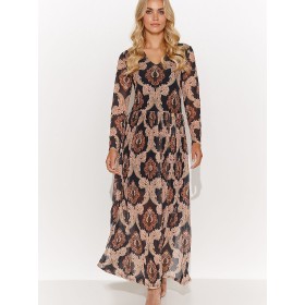 Robe de jour model 184804 Makadamia