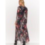 Robe de jour model 184806 Makadamia
