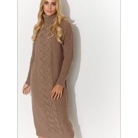 Robe de jour model 185220 Makadamia