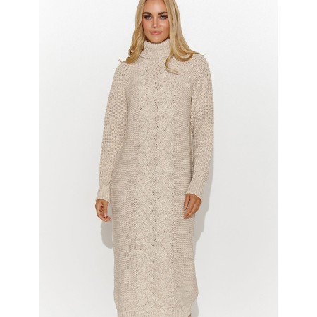 Robe de jour model 185221 Makadamia