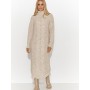 Robe de jour model 185221 Makadamia