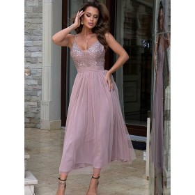 Robe longue model 188217 Bicotone
