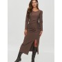 Robe de jour model 200034 Makadamia