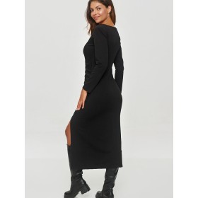 Robe de jour model 200035 Makadamia