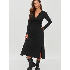 Robe de jour model 200039 Makadamia