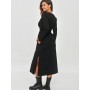 Robe de jour model 200039 Makadamia