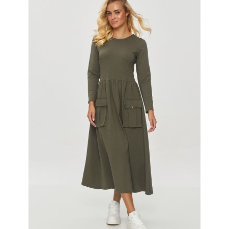 Robe de jour model 200059 Makadamia