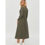Robe de jour model 200059 Makadamia
