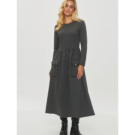 Robe de jour model 200060 Makadamia