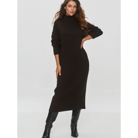 Robe de jour model 201789 Makadamia