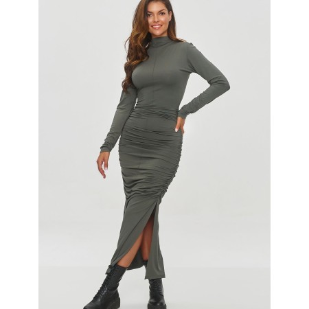 Robe de jour model 202962 Makadamia