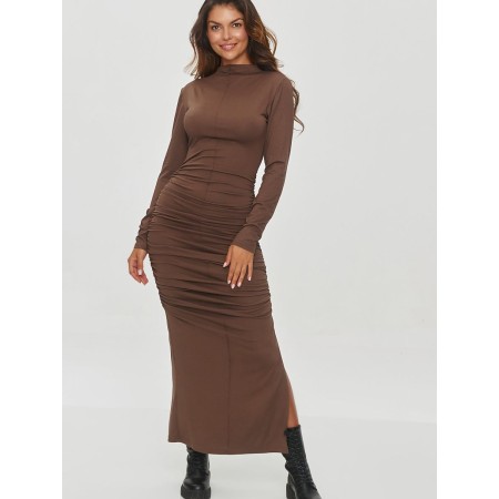 Robe de jour model 202963 Makadamia