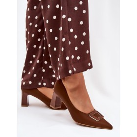 Escarpins talon large model 216023 Step in style
