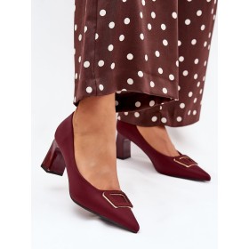 Escarpins talon large model 216089 Step in style