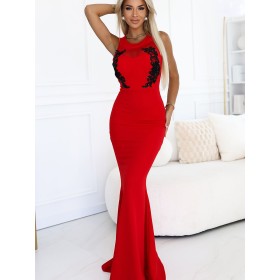 Robe longue model 216107 Numoco