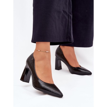 Escarpins talon large model 216310 Step in style