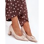 Escarpins talon large model 216315 Step in style