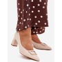 Escarpins talon large model 216315 Step in style