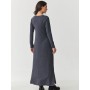 Robe de jour model 216920 Makadamia