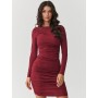 Robe de jour model 217154 Makadamia