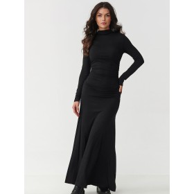 Robe de jour model 217159 Makadamia