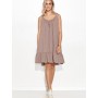 Robe de jour model 164193 Makadamia