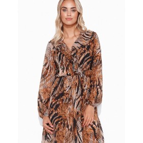 Robe de jour model 170087 Makadamia
