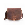 Sac en cuir naturel model 173195 Galanter