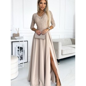 Robe longue model 189675 Numoco