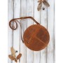 Sac en cuir naturel model 191522 Galanter