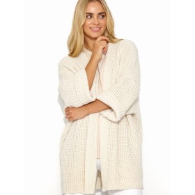 Cardigan model 192334 Makadamia