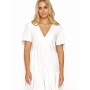 Robe de jour model 192946 Makadamia