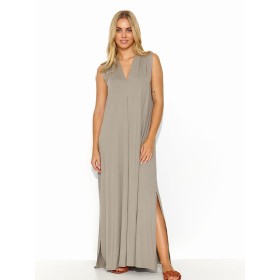 Robe de jour model 194310 Makadamia