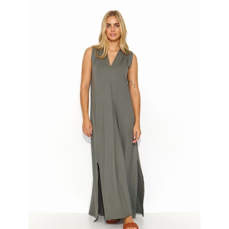 Robe de jour model 194311 Makadamia