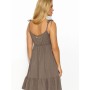 Robe de jour model 194336 Makadamia