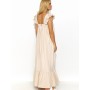 Robe de jour model 194343 Makadamia