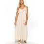 Robe de jour model 195010 Makadamia