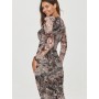 Robe de jour model 202966 Makadamia