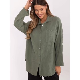 Chemise manche longue model 210009 Italy Moda