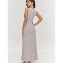 Robe de cocktail model 210718 Makadamia