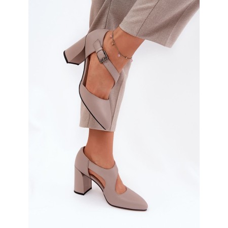 Escarpins talon large model 211615 Step in style