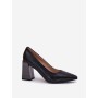 Escarpins talon large model 213893 Step in style