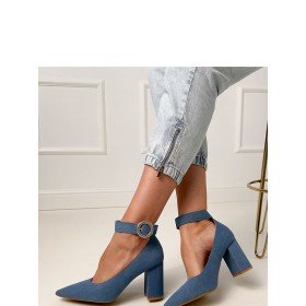 Escarpins talon large model 214584 PRIMO